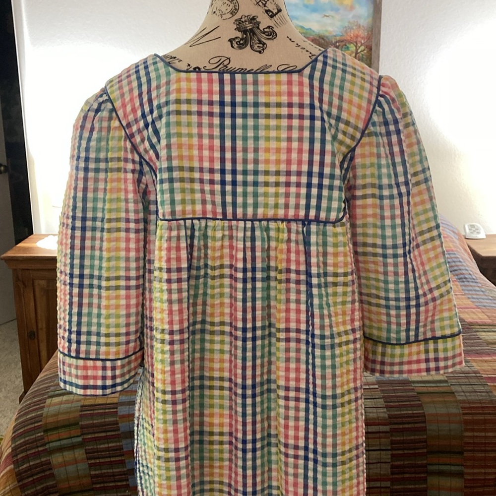 Styled By Saybury Vintage Plaid Housedress Nightg… - image 5